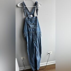 Celebrity Pink Light Blue Denim Overalls